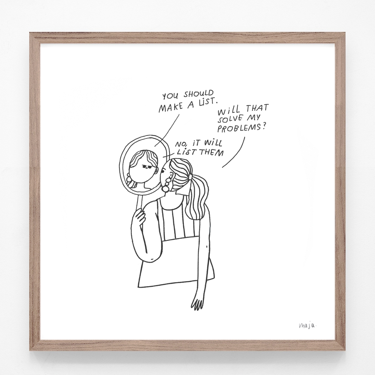 list, print