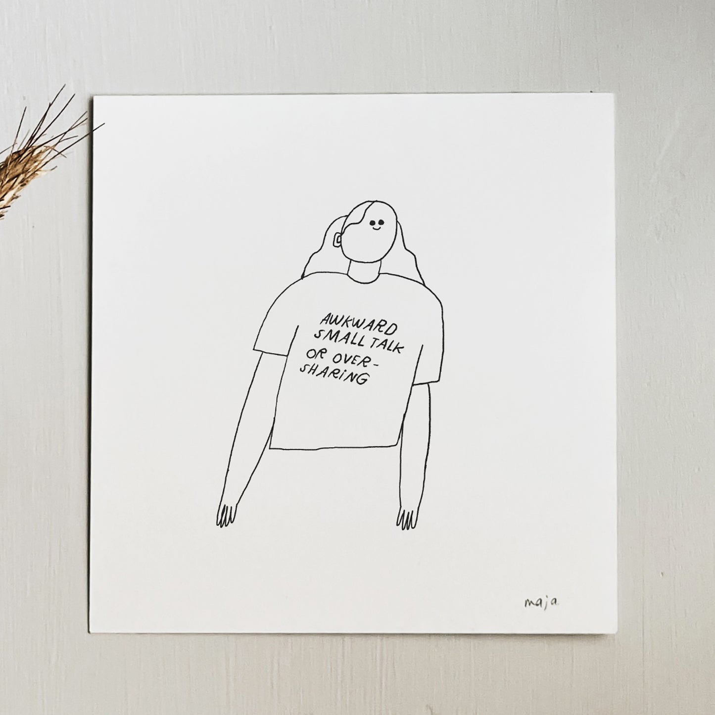 awkward or oversharing - miniprint