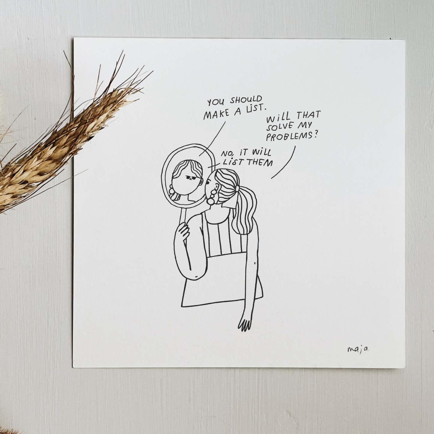 list, print