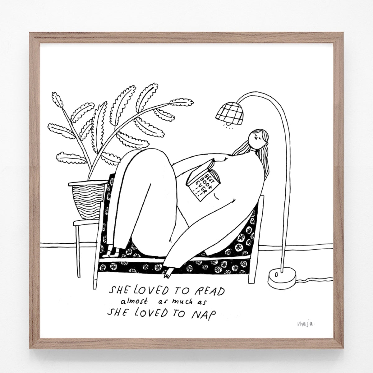Read and nap, print