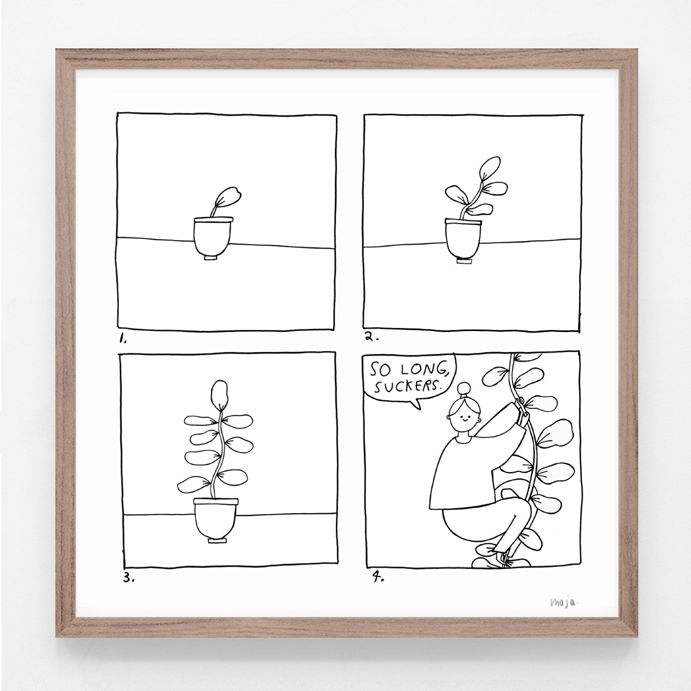 So long, print
