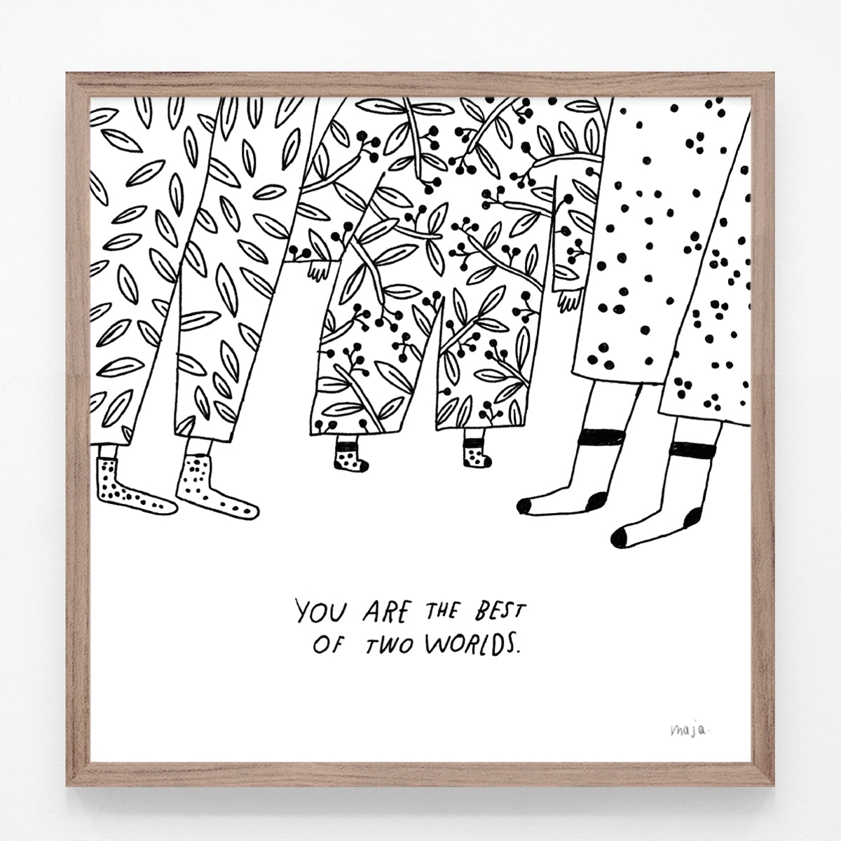 best of two worlds, print