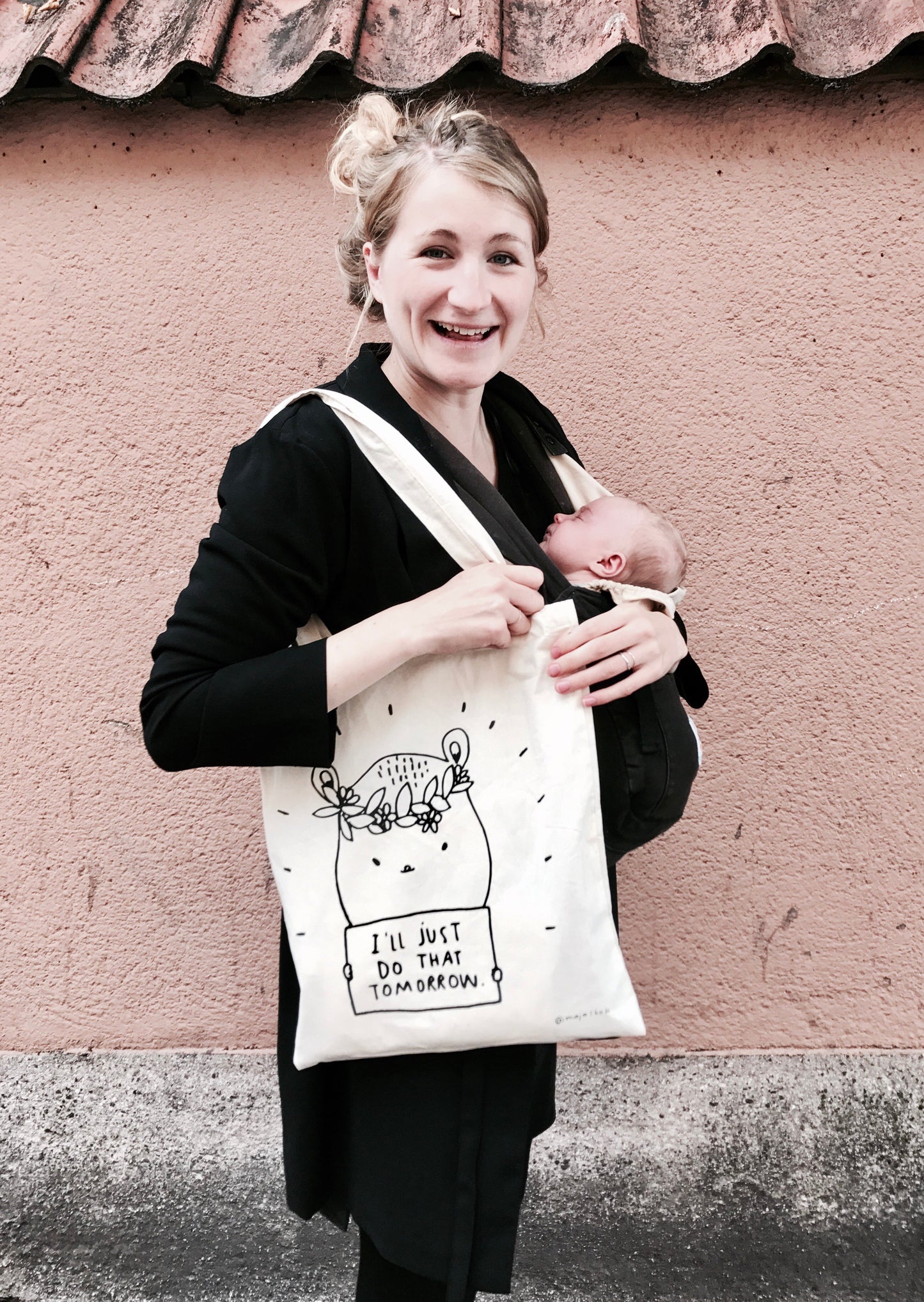 I'll just do that tomorrow - totebag
