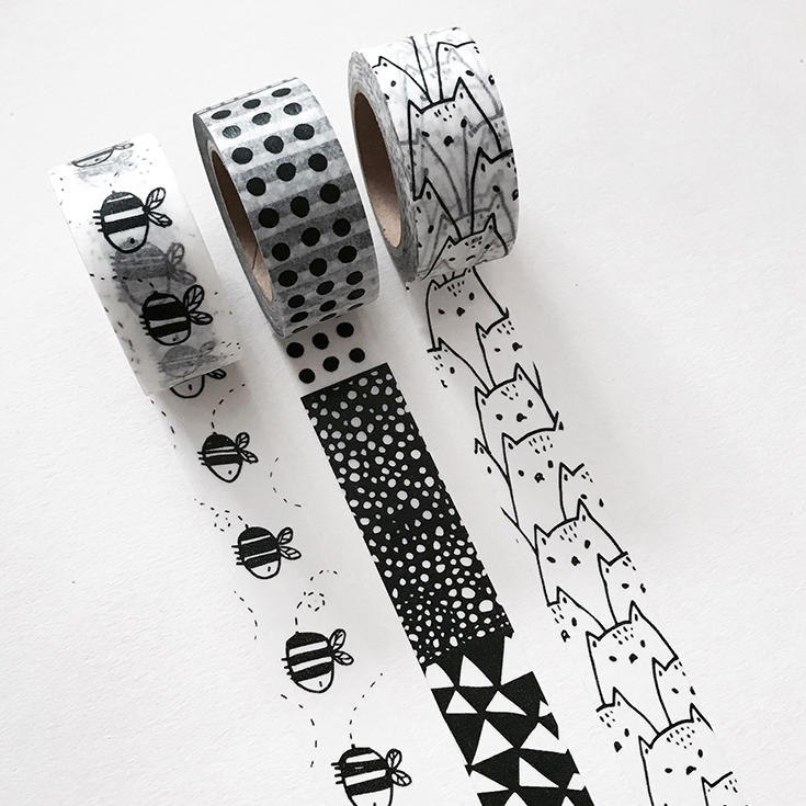 three washi tapes of your choice!