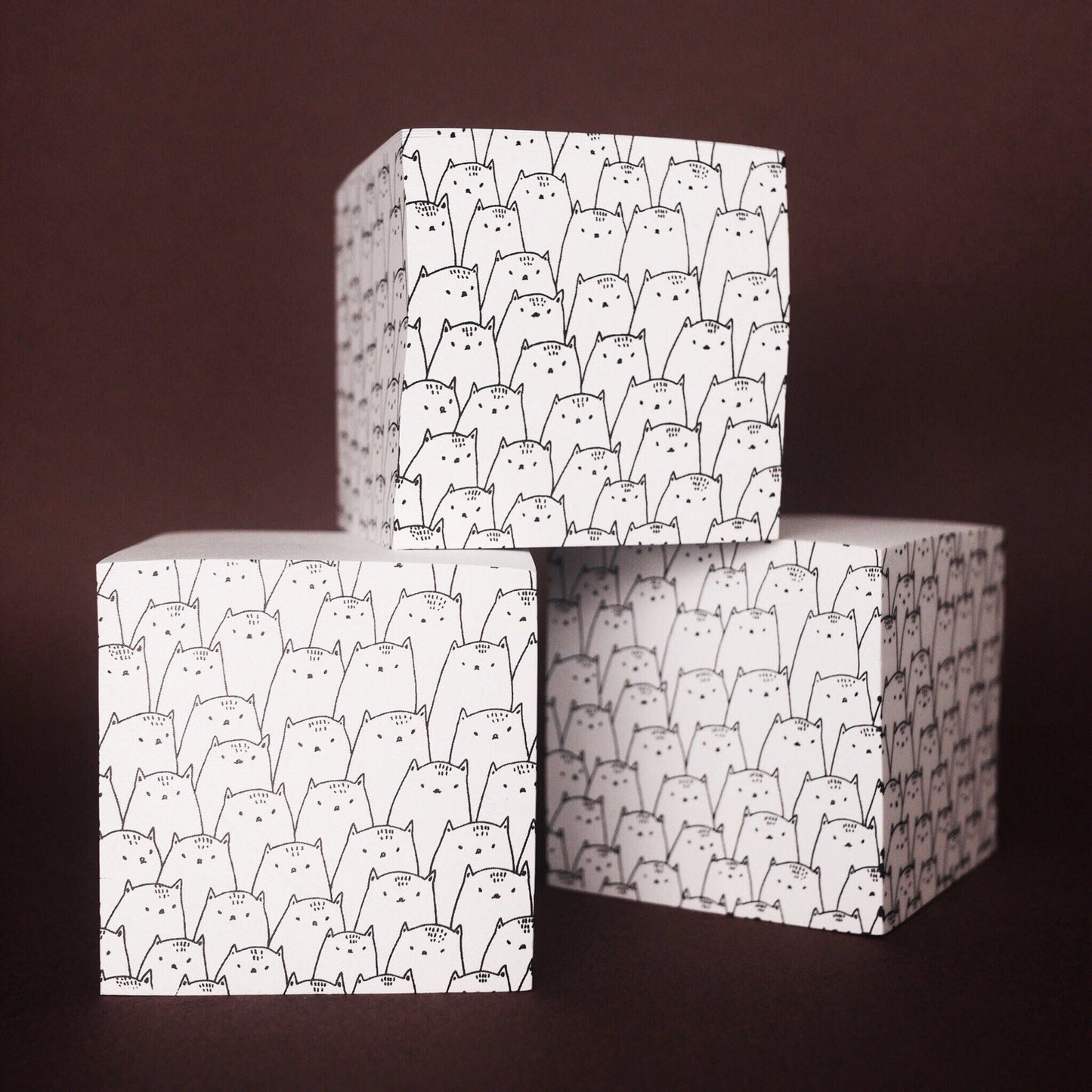 Note cube!! cats