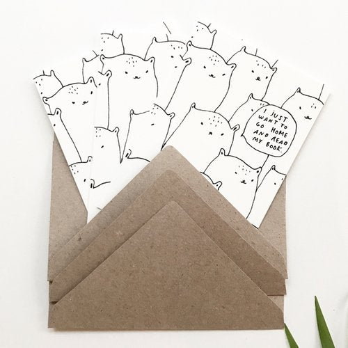 Read My Book - Set of 3 Mini Cards