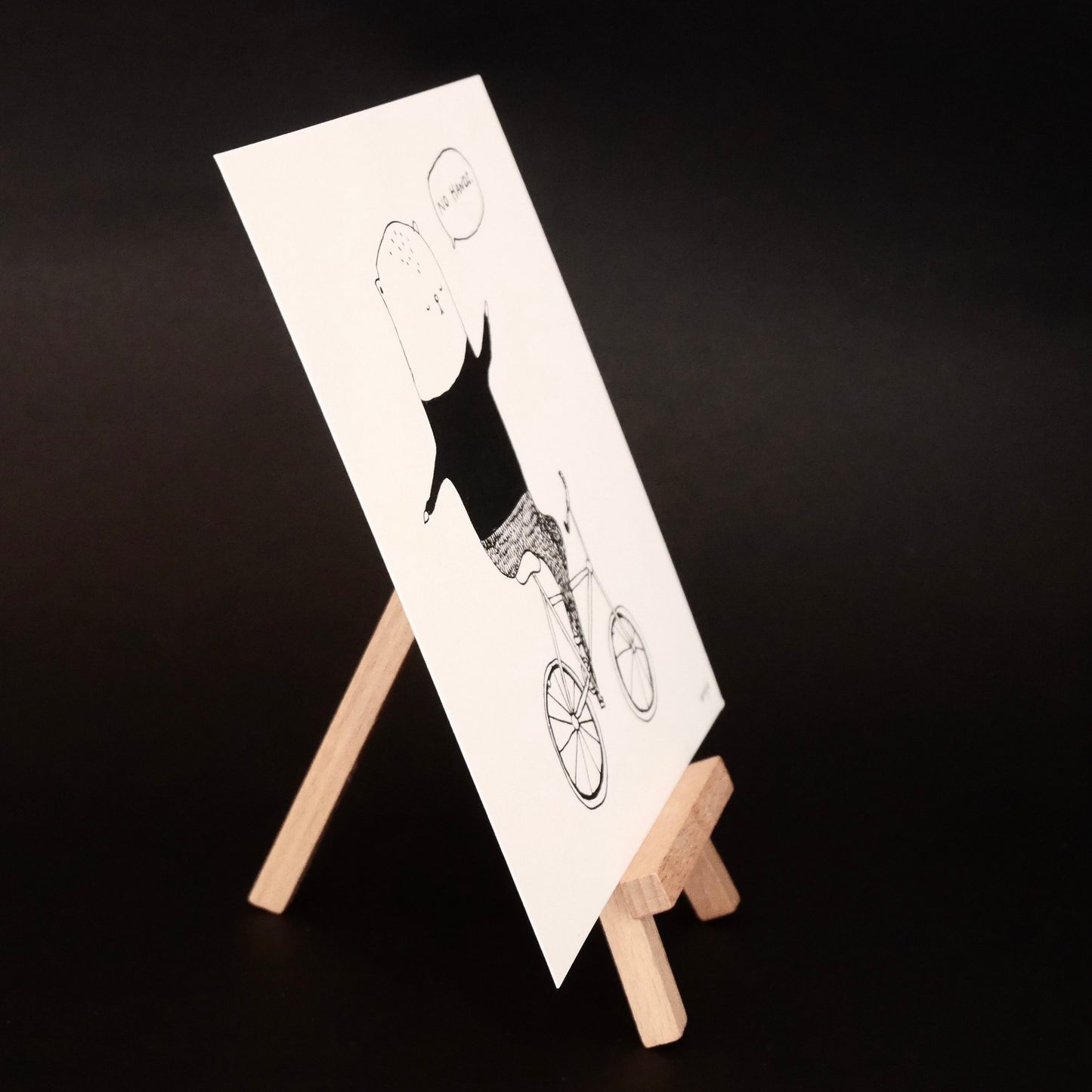 mini wooden card displayer!