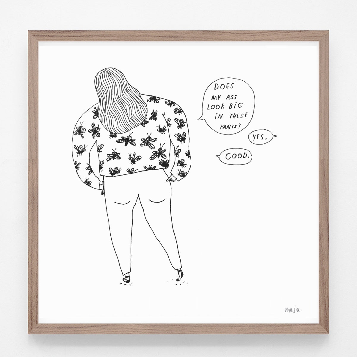 Big ass, print