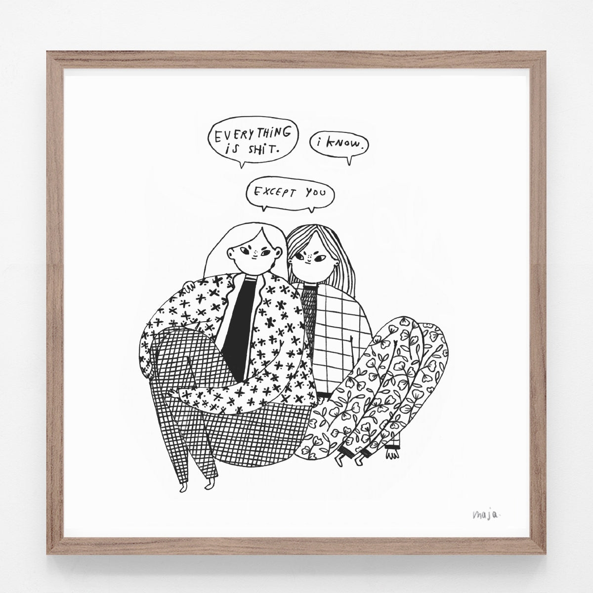 Everything is shit, print