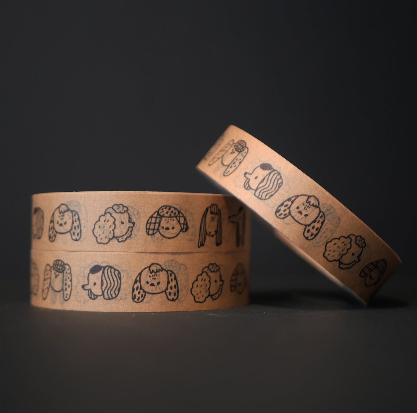 paper tape - DOGS!