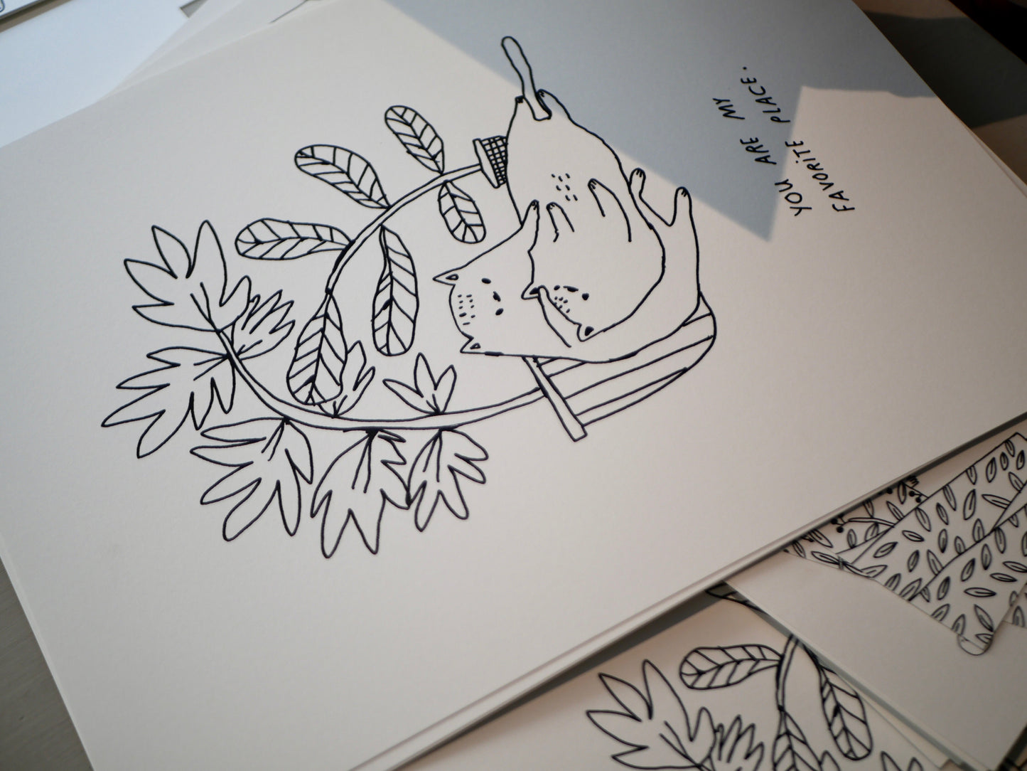 you are my favorite place, print
