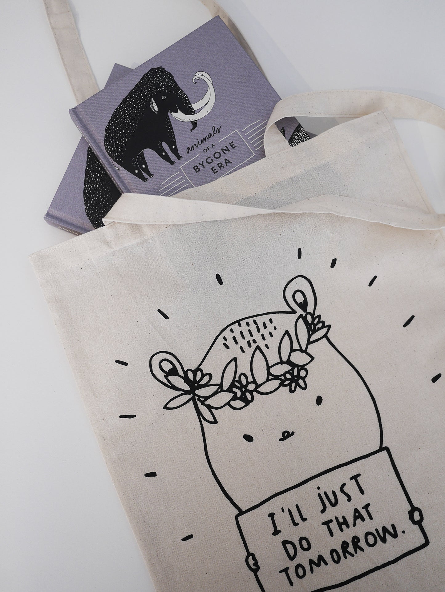 I'll just do that tomorrow - totebag