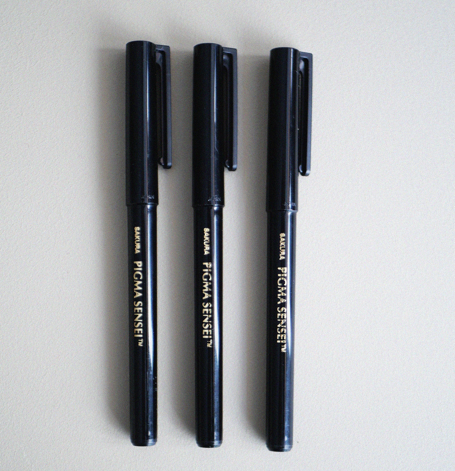 Pigma sensei set of three