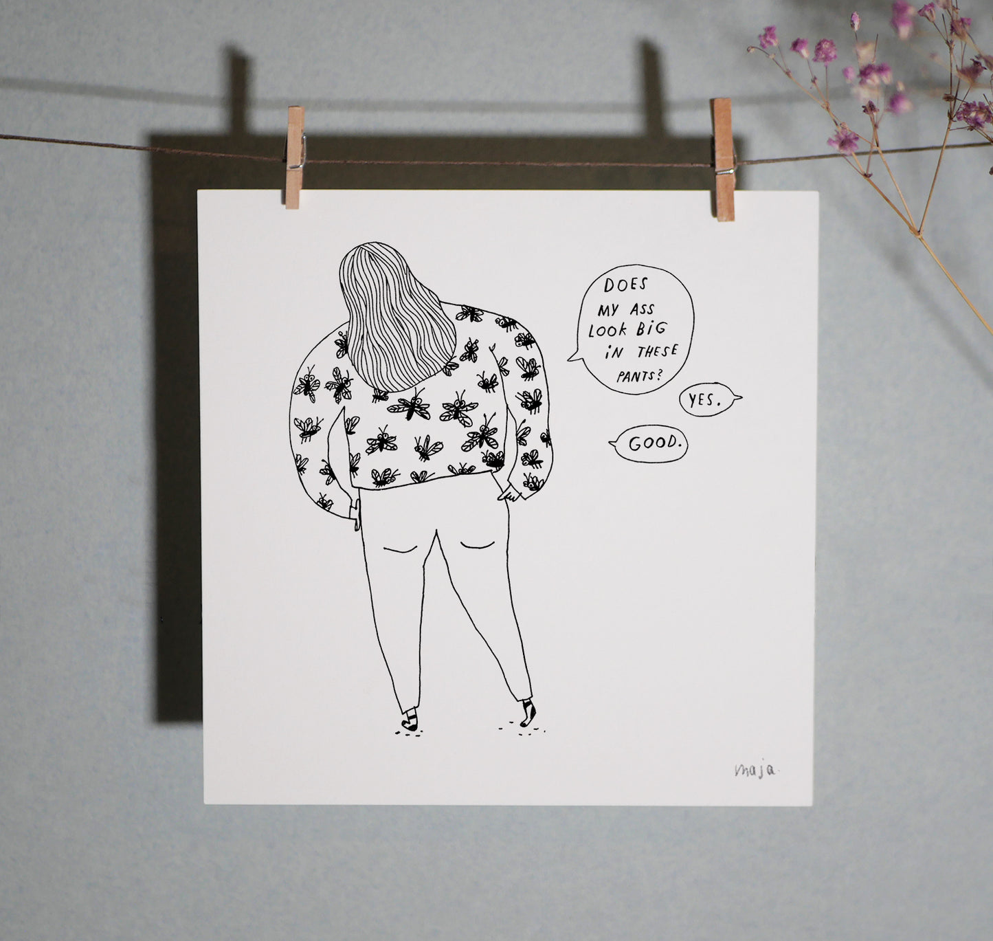 Big ass, print