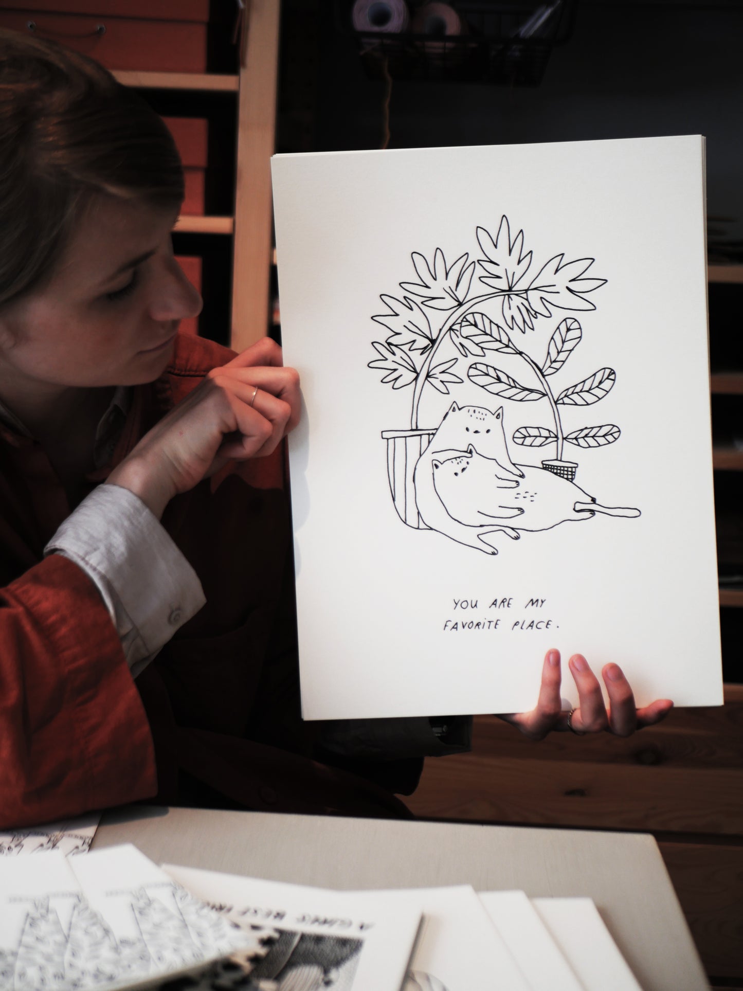 you are my favorite place, print