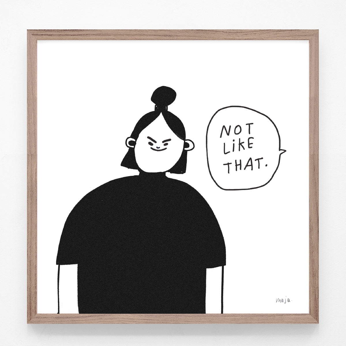 Smile more, two prints for one!