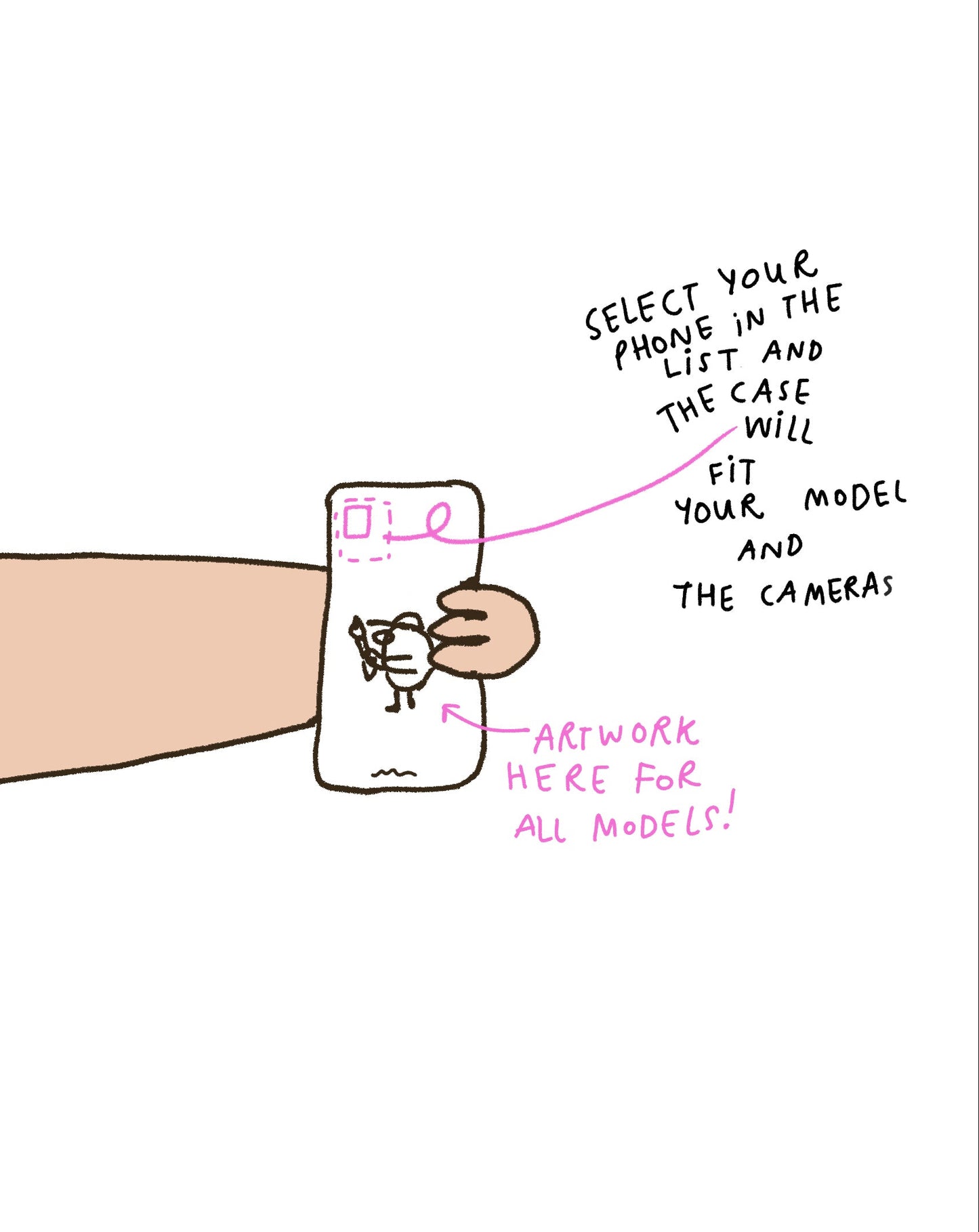 🌱 Compostable 🌱 Phone Case - executive function - nature