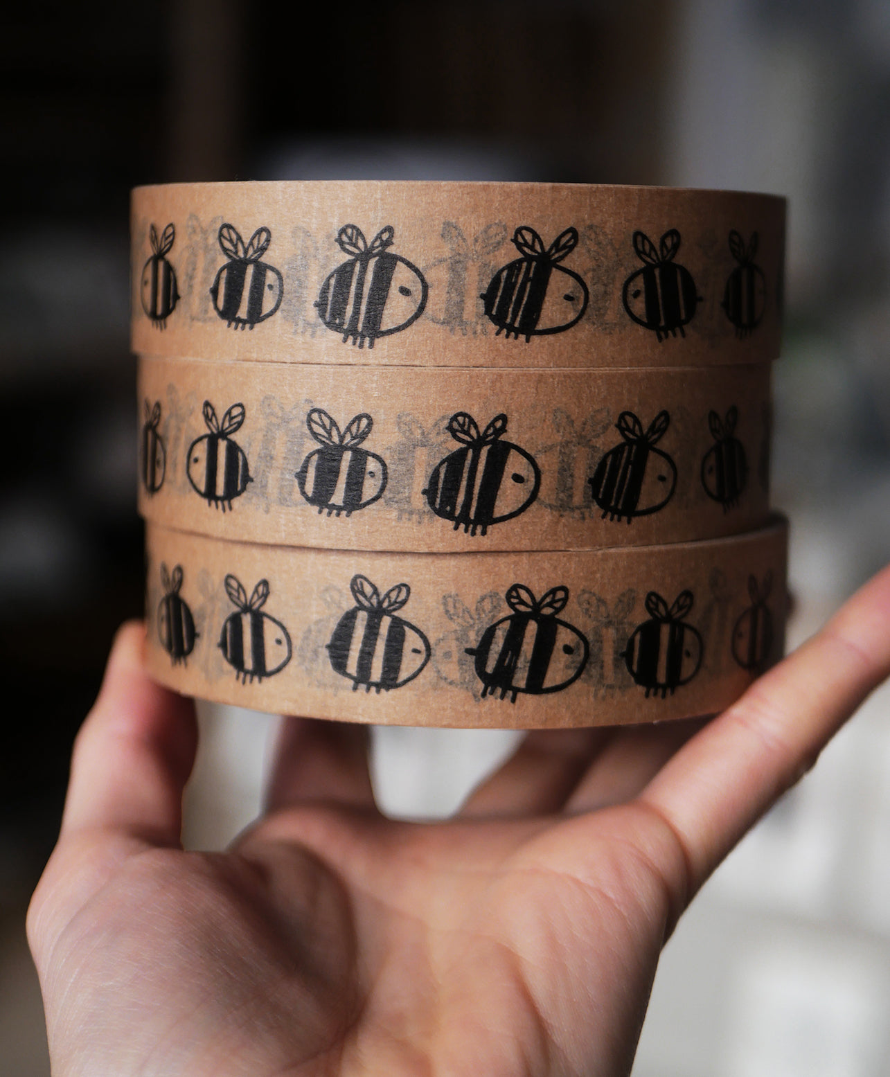 paper tape - bees!