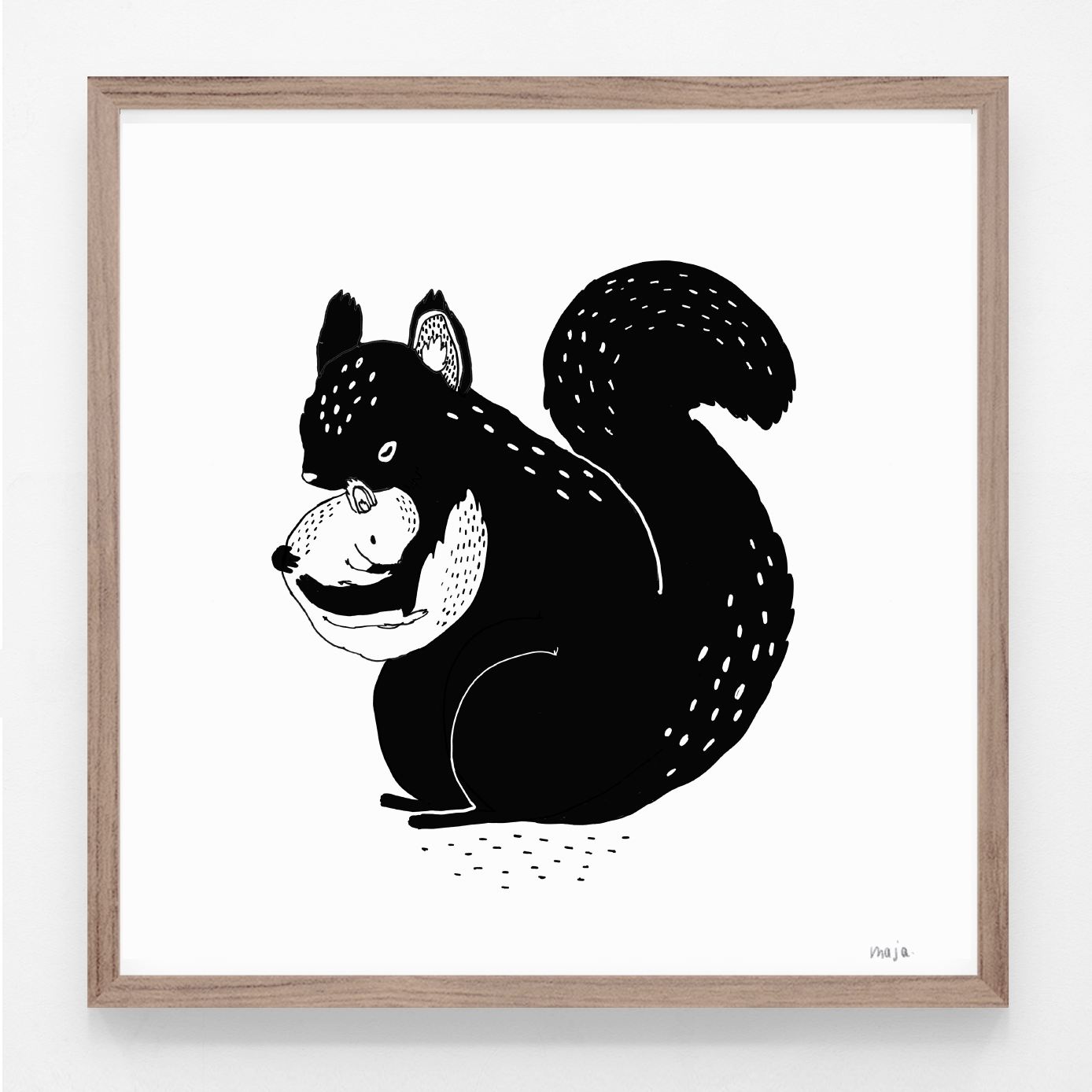 Squirrel - print