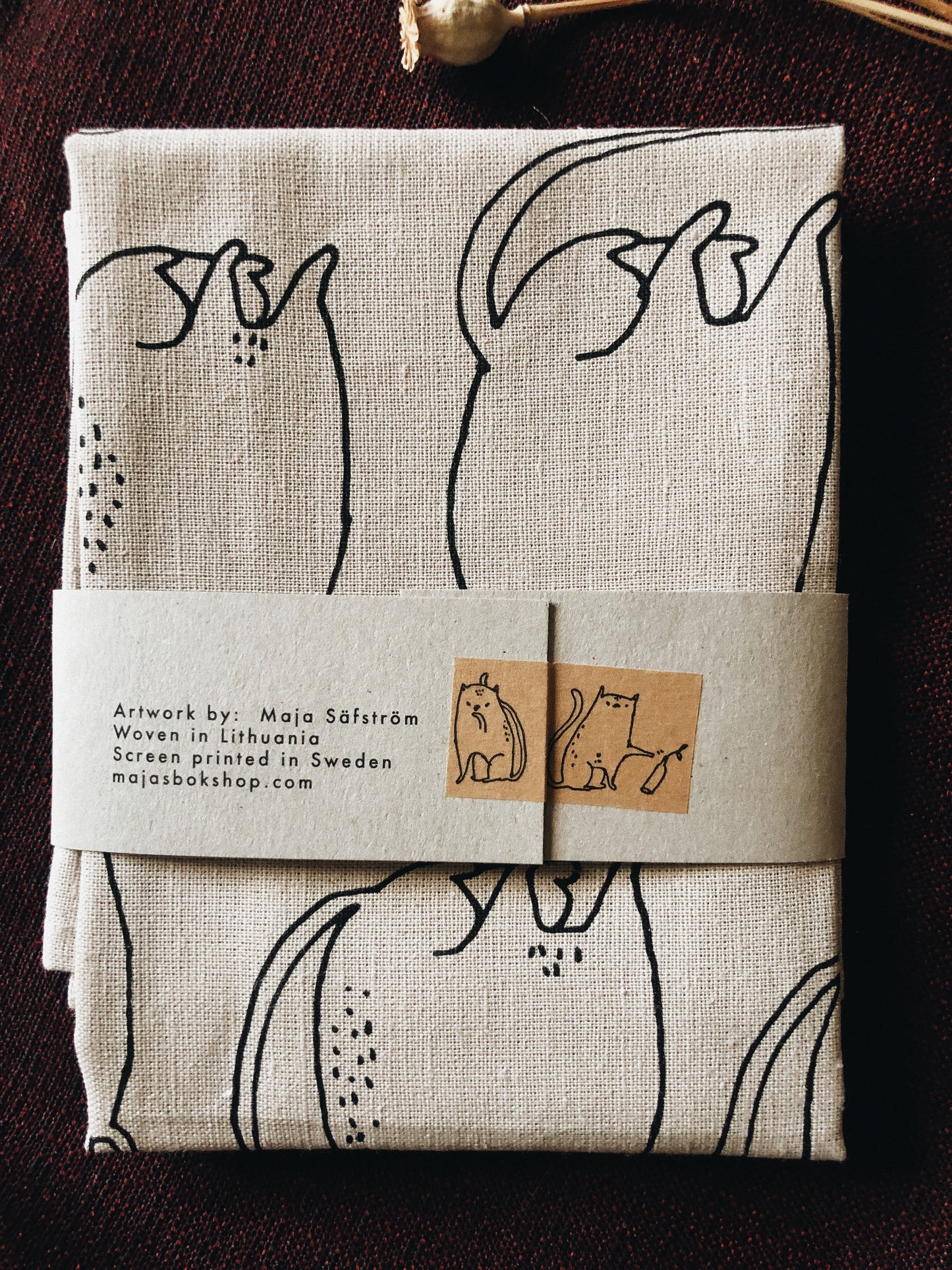 Animals - Tea towel