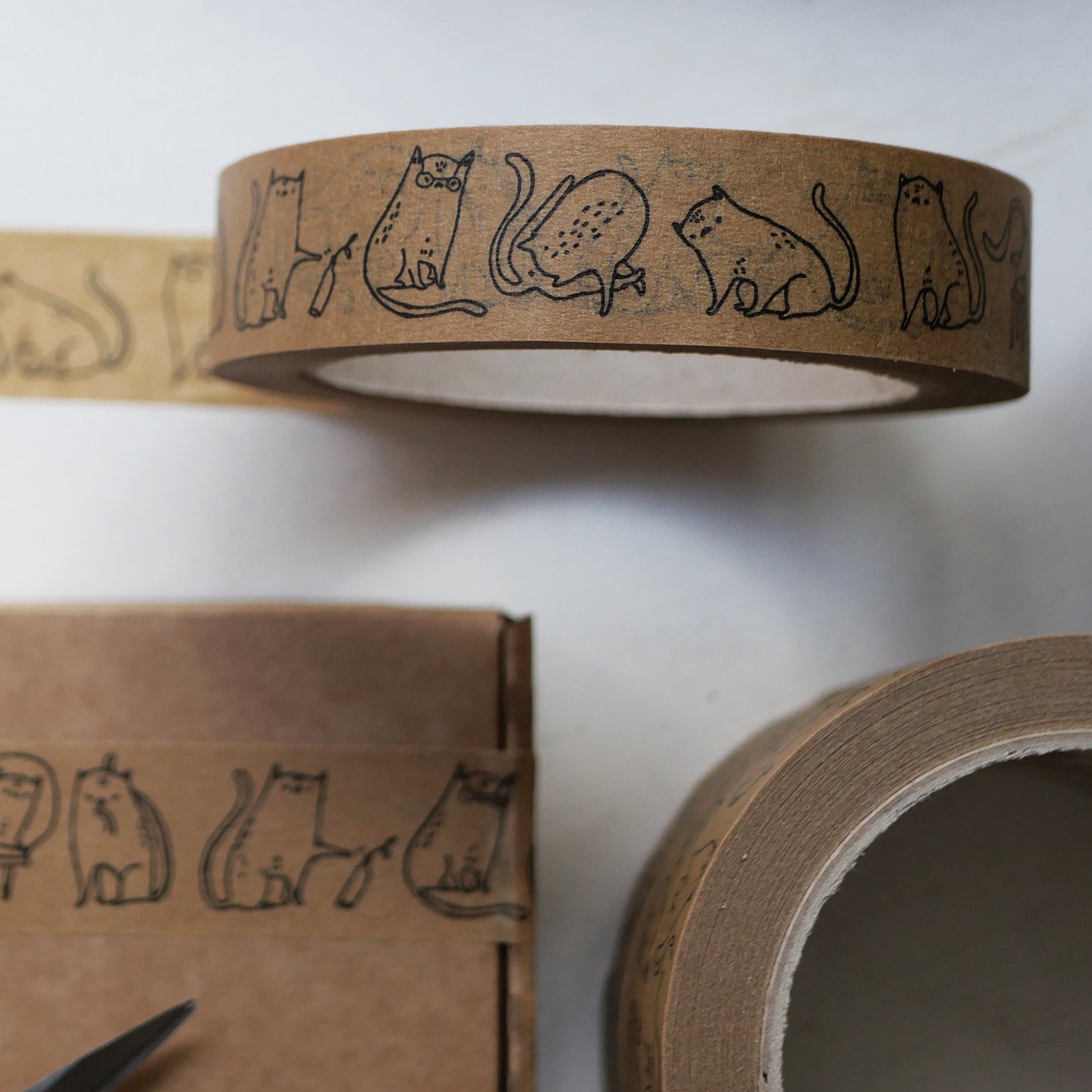 Paper tape - cats!